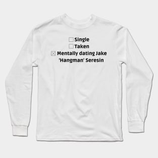 mentally dating hangman Long Sleeve T-Shirt